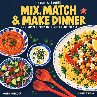 Cover of Mix, Match & Make Dinner.