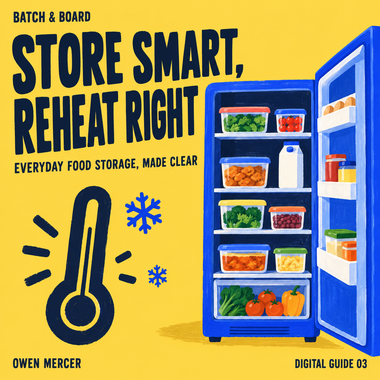 Cover of Store Smart, Reheat Right.