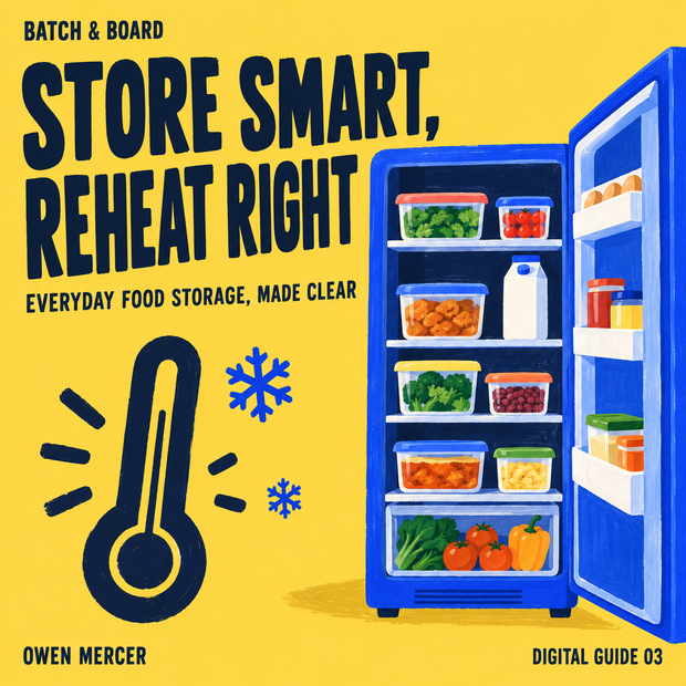 Cover of Store Smart, Reheat Right.