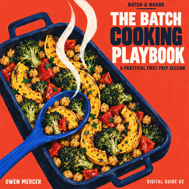 Cover of The Batch Cooking Playbook.