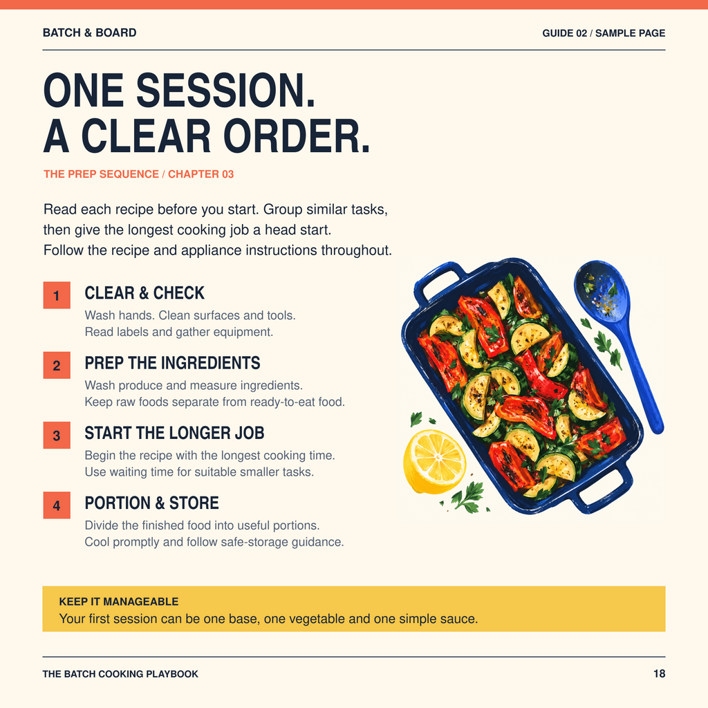 The Batch Cooking Playbook